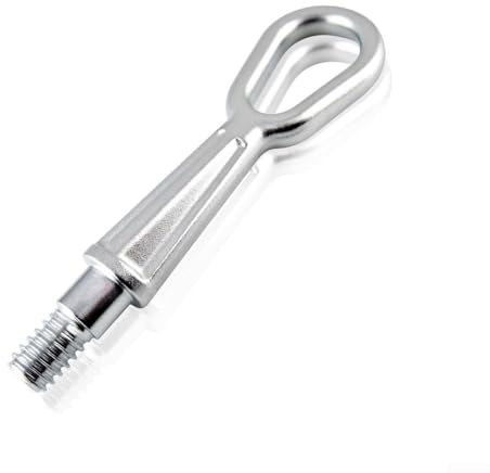 Gancho de remolque para BMW Serie 1/3/5 para E60 Para E61 Para E81 Para E90 Para E91 Para E92 Compatible OEM 72157070643 Gancho de remolque de metal para uso pesado