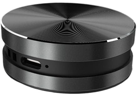Kabelloser Knochenleitungs-Lautsprecher – Audio-Player, innovativer Vibrationstreiber, wiederaufladbar, wasserdicht, Gadget, 360-Grad-Sound-Funktion, perfekt für Zuhause, Büro, Outdoor, Party