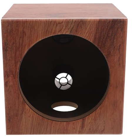 TOMETURE Subwoofer Compatto in Legno 6,5 Pollici Cassa per Altoparlanti Box Acustico per Impianti Audio in Auto e Camion