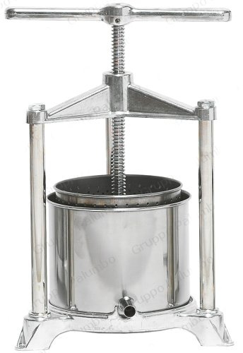 Gruppo Palumbo Torchietto Torchio premitutto Alluminio pressofuso per Conserve premute di Frutta liquori 5Lt