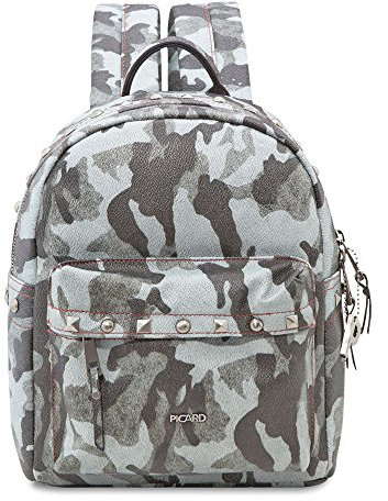 PICARD Rucksack Harriet mit Nieten Camouflage-Look
