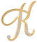 Großes Statement Abc Pave Crystal Cursive Schrift Monogramm Buchstaben Alphabet Initialee K Schal Anstecknadel Brosche Für Frauen Gelbgold Plattiert