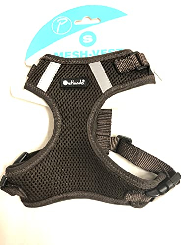 Brustgeschirr Mesh Vest Mocca S (Halsumfang 26-32 cm, Brustumfang 37-49 cm)