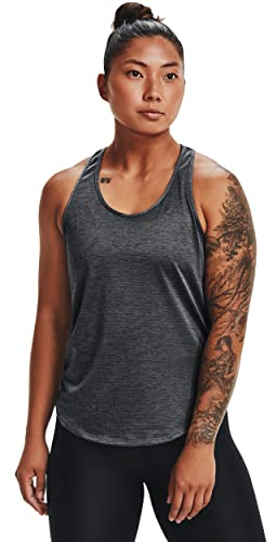 Under Armour Tech Vent Trainingstanktop Damen schwarz/weiß, M