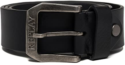 Replay Leather Belt W110 Black