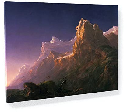 Thomas Cole, Prometheus Bound 1847 Leinwand-Kunst, Heimdekoration, Wandkunst, Poster, Gemälde, Reproduktion, groß, 101,6 x 76,2 cm