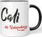 JUNIWORDS Tasse, Cali, der Unbarmherzige, Schwarz (5218448)