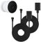 2Pack Power Cable Compatible with Google Nest Cam Outdoor or Indoor, Battery, 30Ft/9.1m Weatherproof Outdoor Cable Continuously Charging Your Nest Camera (Black)
