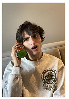 FISH DRAGATE Schauspieler-Poster Finn Wolfhard 7, Leinwand-Poster, Schlafzimmer, Dekoration, Sport, Landschaft, Büro, Raumdekoration, Geschenk, ohne Rahmen, 30 x 45 cm