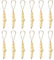 12St Christmas Decorations, Boho Neutral Christbaumschmuck, Modern Einfach Holzperlen Schnur, Weihnachtsschmuck für Bauernhaus, Heim, Weihnachtsbaum