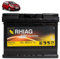 Batteria 60Ah A.G.M. per Kia Picanto III 1.2 benzina 2017+