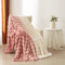 YASMENG Plüsch Kuscheldecke Flauschig Winter Warm Farbverlauf Rosa Plüsch Langhaar Kuscheldecke 200x220 Super Weich Kuschelig Dicke Kaninchen Kunstfell Sofadecke für Bett Sofa Couch Schlafzimmer Büro