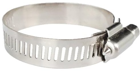 Stainless Steel Hose ClampsAdjustable Worm Gear Hose ClampsFuel Hose Clamps for Pipes, Tubes, Automotive, Pipe Hose Clamps,13,19mm