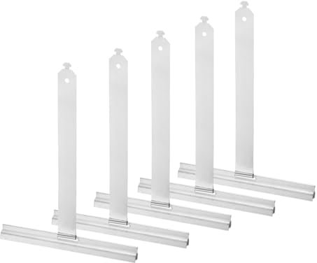 QUARKZMAN 5 Pcs Ressorts pour Volet Roulant Maxi Ressorts de Volet Roulant Ressort de Fixation En Aluminium Inox pour Suspendre Les Lattes de Volet Roulant