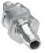 Clapet anti-retour jetable pour carburant - Inline Carburant 6/8/10/12 Clapet anti-retour | Clapet anti-retour en ligne en alliage d'aluminium pour carburants, huile, automobile, moto