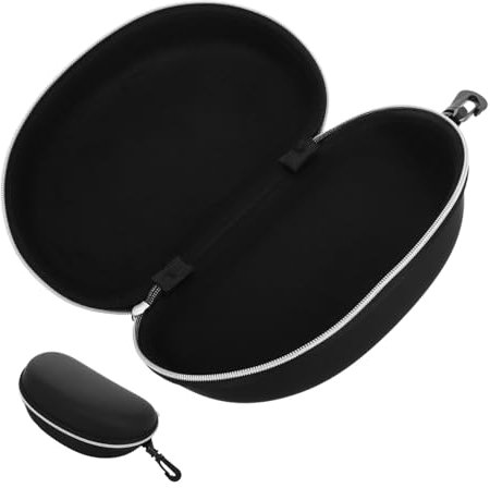 Happyyami Outdoor-brillenetui Sonnenbrillenetui Etui Für Skibrillen Reise Schutzhülle Brillenetui Für Die Reise Sonnenbrillen-etui Mit Reißverschluss Etui Für Sport-sonnenbrillen Leder