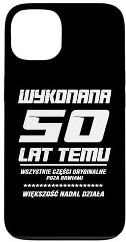 Wykonana 50 LAT Temu 50 Urodziny Polska Koszulka Urodzinowa Hülle für iPhone 13