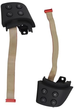Kompatibel Mit VW Für J&etta Für Golf MK5 Für Passat B6 Auto-Multifunktions-Lenkrad-Steuertaste 1K0 959 537 J 1K0 959 538 F Lenkrad Multifunktionstasten