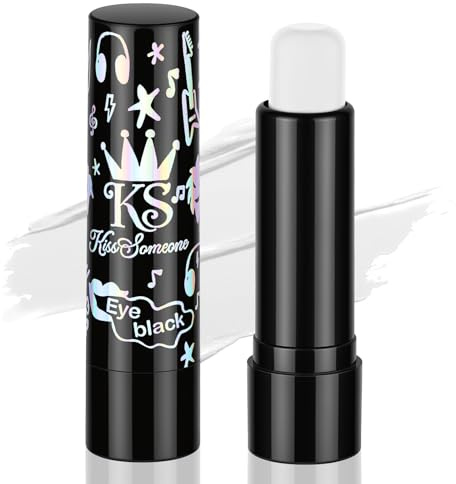 AYBUY Pintacaras Corporal y Facial, Palitos Pintura facial en barra, Al Sudor, Impermeable, Palos de Pintura Corporal no tóxico de alta pigmentación para Halloween Cosplay Militar Carnaval (Blanco)