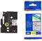 Brother TZE-M931 Thermodirektdrucktechnologie Schwarz/Silber Matt
