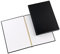Jalema 1311219 Thermobindemappe, Hardcover, Leinen, Buchbinden, 12mm, Kapazität 90 Seiten, schwarz, 10er Packung