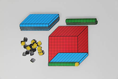 WISSNER 30601 aktiv lernen - Dienes Dezimal Rechensatz magnetisch 54 Teile - MAG-Pap°