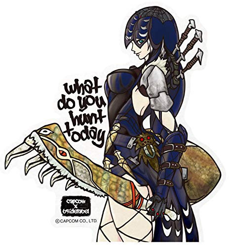 Capcom × B-Side Label Monster Hunter Sticker: Klingenmeisterin [Spio Ausrütstungsset]