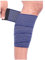 Bande Bandelette Sangle Bandage Strapping Elastique - Compression Contention Maintien Support Attelle Orthese - (BANDE MOLLET BLEU 180x7,5 cm)