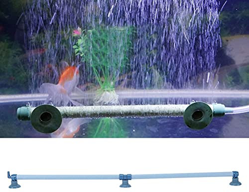 Aquarium Bubble Aeration Tube Fish Tank Air Stone Underwater Bubble Tube Oxygen Pump Diffuser Aquarium Air Pump Accessory (23inch)