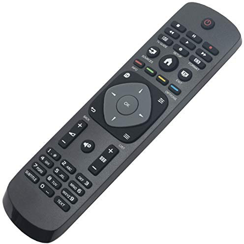 ALLIMITY 996590009443 398GR8BD1NEPHH Reemplace el Mando a Distancia por Philips TV 24PHH4000/88 24PHH4109/88 32PHH4100/88 32PHH4319/88 2PFK4109/12 32PFK5300/12 42PFK6559/12 43PUH4900/88 47PFK6309/12