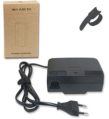 WICAREYO Adaptateur Secteur Chargeur pour N64, Alimentation Adaptateur Secteur avec Enrouleur de câble pour N64