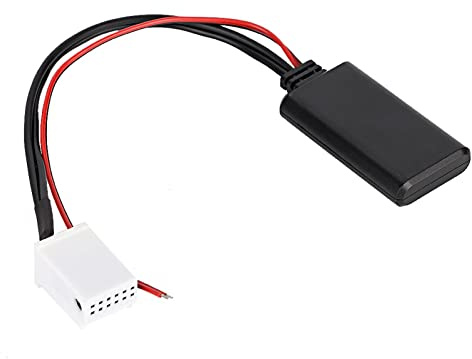 rcd 300 bluetooth, rcd 210 bluetooth, Módulo AUX de Bluetooth para automóvil, 12V Adaptador AUX de Bluetooth para vehículo de automóvil de 12 pines apto para 200210300310500510