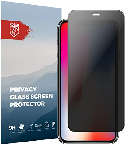 Rosso Tempered Glass Screen Protector Privacy Fit for iPhone X/XS