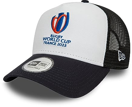 New Era Men's 940 Trucker Rugby World Cup Core Baseball Cap Navy