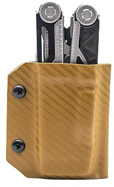 Clip & Carry Schnellziehholster, kompatibel mit Gerber DUAL Force (braun)