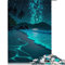 Puzzle für Erwachsene, Nachtansicht-Strand-Puzzles für Erwachsene, 1000 Teile für Erwachsene und Kinder, Papppuzzles, ganze Familie, Größe: 26 x 38 cm