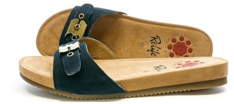 Relife Jalband Damen-Sandalen, Marineblau