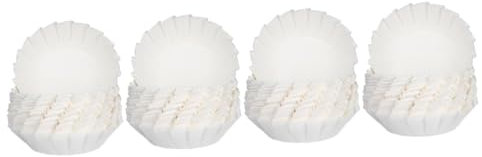 MAGICLULU 4 Set Di Pirottini Per Muffin in Carta Antiaderente Per Dolci Di Qualità Alimentare Rotondi Per Matrimoni Feste Dessert 200 Pezzi*4