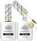 BORN PRETTY 2pcs Gel Polish Set - 15ml Each, Glossy Top Coat for Chip Free Soak Off U V/LED Nail DIY