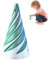 Impossible Cone, Spiral Cone Fidget Toy, Unmögliche Pyramiden-Passthrough-Skulptur, gedrucktes SPI-RAL-Kegelspielzeug, Cone Fidget Toy Egyptian Pyramid Decorative Statue Stress Relief Finger Games
