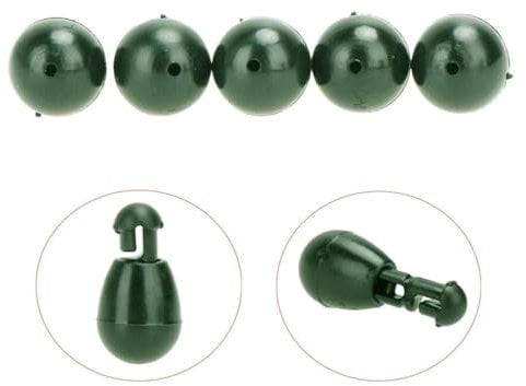 Quick change bead Camo fish hook length instant vibration bead, suitable for carp fishing feeders (7mm)