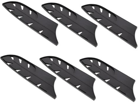 OKUMEYR 6stücke Kunststoff Cutter Schutzhüllen Chef Cutter Protector Cutterzubehör Für Küchenhelfer Mit Einfacher Ausziehfunktion Zur Schonung Des Messers