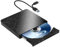 Lxuemlu External Blu-ray Drive, Slim 3D Blu Ray Burner & Reader, USB 3.0 & Type-C BD/CD/DVD Drive, Portable for Windows XP/7/8/10