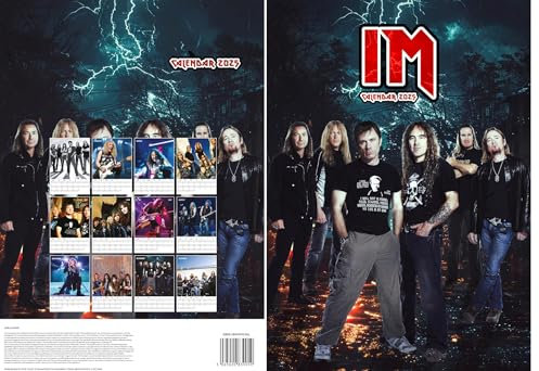 Iron Calendar 2025 Maiden