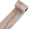 Decotalk Borde del Papel Pintado Grano de Madera 7.6X1500cm Madera Adhesivo Autoadhesivo para Pared con Borde Impermeable Cenefa Adhesiva con Diseño para Marco de Espejo Decoración Del Hogar