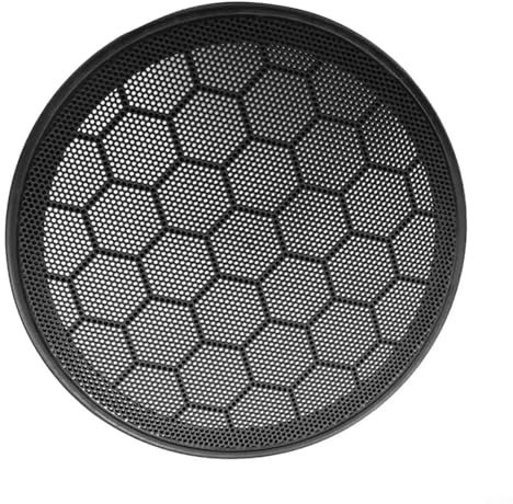 Black Car Door Speaker Cover Grill For Passat For Golf, Car Door Speaker Cover, Waterproof Speaker Cover,Interior Trim Replacement Part