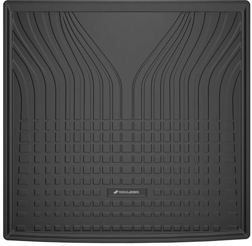 WALSER Premium Kofferraumwanne für VW Passat B9 Variant (CJ5) 2023-Heute, UNT. Ladeboden, 100% passgenaue Kofferraum Schutzmatte - Made in EU, robuste Antirutschmatte Auto, Antirutschmatte Kofferraum