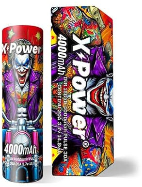 Boîte de Transport avec Pile Rechargeable X Power INR 18650 4000mAh – Haute autonomie