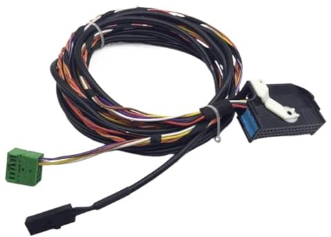 ARRPO Câble Adaptateur stéréo Faisceau de câbles Bluetooth + Microphone RCD510 RNS510, for VW, Tiguan, Golf, GTI, Jetta, Passat CC