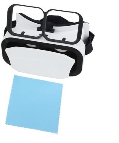 VR-Headset für iPhone und Android, verstellbare Virtual-Reality-Brille für Smartphones 4,7 bis 7 Zoll, immersives Spiel- und Bildungserlebnis